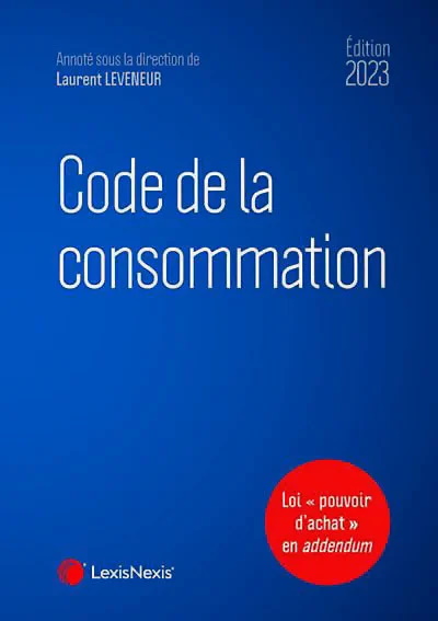 Code de la consommation 2023 - DH国際書房DH国際書房